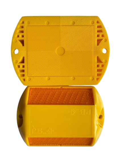 Dual-Sided Prismatic Pavement Markers