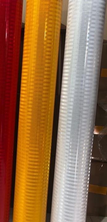 Yellow & White Reflective Rolls